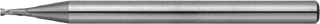 2枚刃微小径スクエアエンドミル　φ0.35